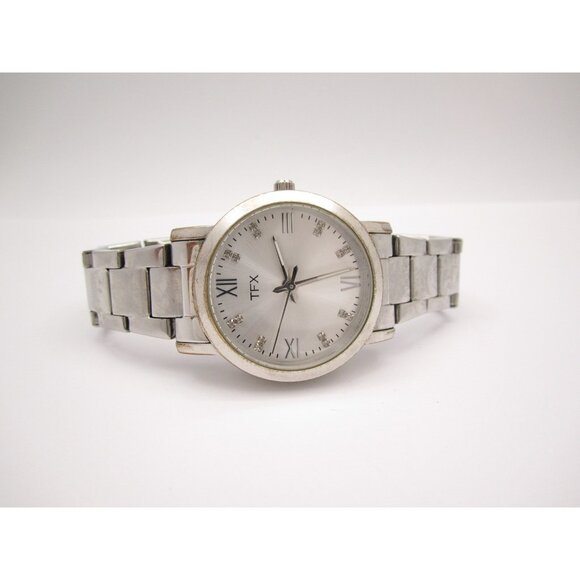 Women TFX by Bulova Quartz WR Analog 30mm Round Watch (H871) "New Battery" - Picture 6 of 9